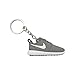Produktbild ProProCo Sneaker Schlüsselanhänger Roshe Run Schlüsselanhänger Fashion für Sneakerheads,hypebeasts und alle Keyholder Grau Roshe Run