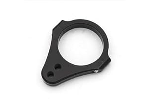 FXCNC 54 mm Durchmesser Aluminum Universal Steering Damper Gabel Rahmen Mounting Clamp Bracket Foot Fixer for Motorcycle Bike Modification