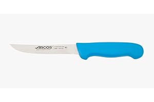 Arcos Coltello Disossatore con Lama in Acciaio Inossidabile Nitrum 160 mm – Professionale per Tagliare Ossa di Carne, Manico Ergonomico in Polipropilene – Argento, Serie 2900
