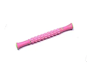 IRIS Fitness Muscle Roller Stick for Athletes - 18 Inch Exercise Roller Massager Body Self Massage Tool for Trigger Point Release and Muscle Soreness Due to Running, Track, Soccer, Yoga