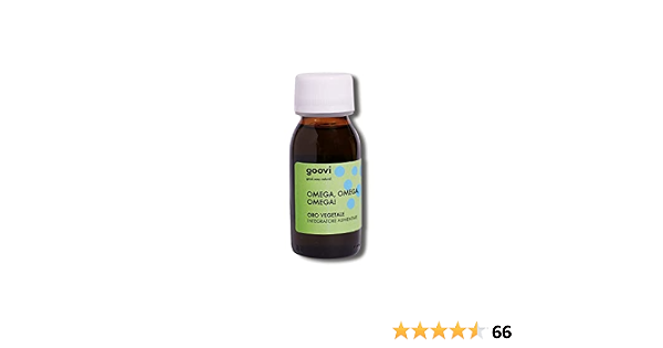 Goovi Omega 3 Omega 6 e Omega 9 Integratore Alimentare Oro Vegetale, 60 ml  : Amazon.de: Health \u0026 Personal Care