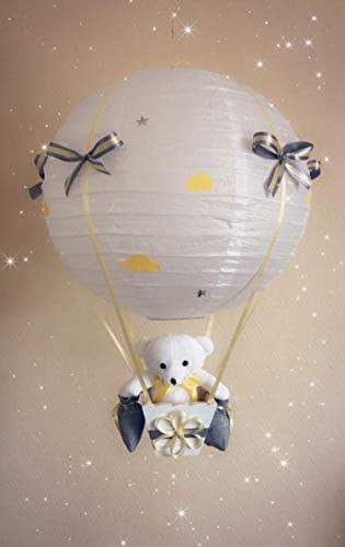 Lustre Montgolfiere Ballon Nounours Chambre D Enfant Amazon Fr Handmade