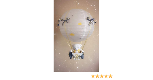 Lustre Montgolfiere Ballon Nounours Chambre D Enfant Amazon Fr Produits Handmade