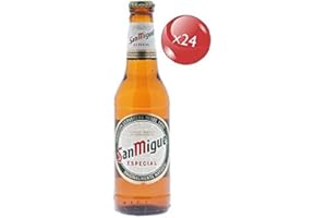 PLANETE DRINKS SPECIALISTE DES BOISSONS DU MONDE BIERE - SAN MIGUEL 24 * 33CL - Lot de 24 bières blondes espagnoles