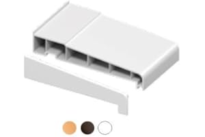 EUROCELL 1 x Pair of White 180mm Window Cill End Caps - Suitable for Many Manufacturers uPVC Window cills