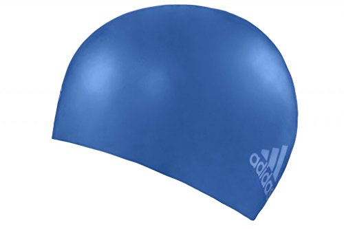 Preisvergleich Produktbild adidas BADEKAPPE X14834 KAPPE BLAU SILIKON SCHWIMMMÜTZE