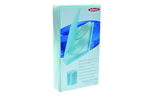 Ednet praktischer Ordner aus speziellem Kunststoff für 48 CD/DVD - 3