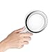 Produktbild Lupe Vergrößerung 10X Handlupe Glas, 80mm Hohe Vergrößerung Glaslinse, 12 LED Beleuchtung Reparatur Lesen Beleuchtung Multifunktionslupe