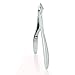 Footful Set of 3pcs Stainless Steel Manicure Pedicure Tools Dead Skin Cuticle Clippers Trimmers Nippers Remover + Cuticle Spoon Pushers (Big+Small)