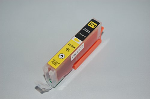 Prestige Cartridge CLI-571XL Cartouche d encre pour Imprimante Canon Pixma MG5750 MG5751 MG5752 MG5753 - Jaune