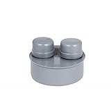 Proporciona un flujo de aire Válvula de admisión de aire 110 mm suelo Tubo End Cap anti sifón con válvula aireador membrana
