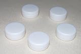 Pack of 5 - Round Flat Rattles 2.2cm / 22mm- Teddy Bear & Soft Toy Making Replacement Rattlers