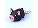 Produktbild JKHGJUH Cartoon Childlike Mini Schwein Schlüsselring mit Glanz und Voice LED Schlüsselanhänger Kunststoff Anhänger für Women_Pink