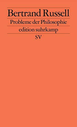 Probleme der Philosophie (edition suhrkamp)