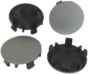 4 * 52mm - 58mm Grey Alloy Wheel Centre Caps Jap Nissan Toyota Mitsubishi Subaru