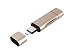 Produktbild ricorich 3 in 1 Kartenleser, USB-Typ C, Micro-USB & USB Combo zu 2-Bay TF/SD-Kartenleser OTG Card Adapter, Simultane Unterstützung Lesen und Schreiben, für Nexus 6P, 2015 MacBook und mehr...
