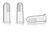Soft Safe Baby Toothbrush Kids Silicone Finger Toothbrush Gum Brush Clear Massage Pack Of 3