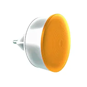 GM 3031 0.5 Watt Xoom LED Night Lamp, Orange and White,Pack of 1