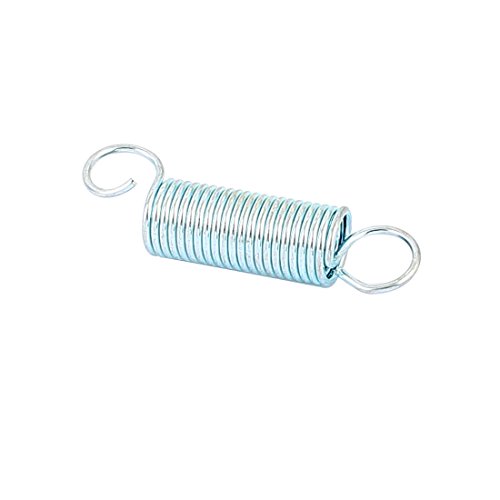 sourcingmap® 5Stück 1,2mm Draht Dmr 10,5mm OD 46mm Länge verzinkt doppelhaken Zugfeder Feder - 3