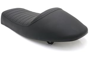 BHYSHOP Nero vintage gobba Cafe Racer sella per Custom