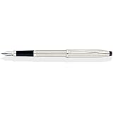 CROSS Century II Hallmarked Sterling Silver Fountain Pen with Fine Nib incl. Luxury Gift Box / Refillable Catridge Pen