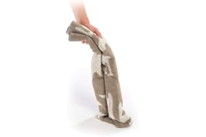 SAUNAMAX Finnsa Sauna Wedeltuch Rentieroptik Größe 75 x 80 cm