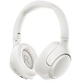 QCY H3 Hybrid ANC Hi-Res Bluetooth 5.4 Kafa&uuml;st&uuml; Kablosuz Kulaklık &Ccedil;ift Cihaz Desteği Beyaz