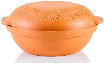 Clay Coocker, Stuffed Cabbage, Stew Pot, Terracotta, Roman Vesel 3l