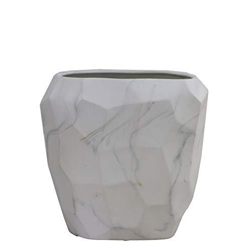 Preisvergleich Produktbild Import Collection Vase Carera, Weiß