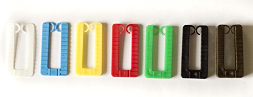 Montageklick Mix Unterlegklötze für Trockenbau 60x30mm, 1 bis 10mm, 100 Stück - 2