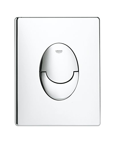 GROHE Skate Air Betätigungsplatte mit 2-Mengen- und Start-Stopp-Funktion für pneumatische Betätigung , senkrecht , chrom 38505000 - 9