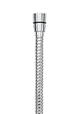 Cromado alta calidad Roca A5B2816C00, Flexible Metálico Anti-torsión Universal, 1,50 m, Cromado