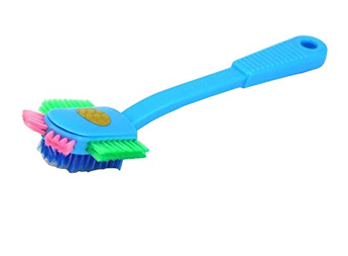 Umiwe(TM) Creative Plastic Handle Multi Degree Full Range Clean Wash Shoe Brush With Umiwe Accessory