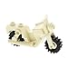 Produktbild Bausteine gebraucht 1 x Lego System Motorrad Creme Weiss Bike Rad Motorcycle Räder Transparent weiß x81c02