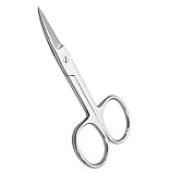 Acero inoxidable. Tijeras de uñas, 9 cm