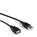 Amazing Basics Maxicom (1.5 Meter) SuperSpeed USB 3.0 Type A Male to Female Extension Cable - Black RS.140.00