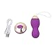 Produktbild Kofun Frauen Vibrator Erwachsene Clitoral Vibrierende Wiederaufladbare Massagegerät Sex Produkte Spielzeug Wireless Mute Egg A - Lila (Mit Originalverpackung)