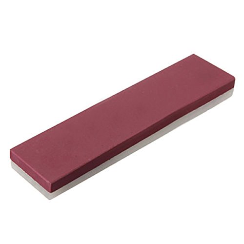 Wetzstein - TOOGOO(R)10000# 3000# Grit Messer Rasiermesser Schaerfstein Wetzstein Polierwerkzeug Zwei Seiten rot + weiss