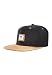 Produktbild Djinns Snapback Cap 10oz Canvas Basecap 6 Panel Kappe Black