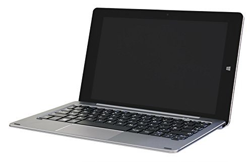 Gemini TC10 Pro 10 1  Full HD IPS Touch Screen  Aluminium Detachable 2in1 Laptop Tablet  Grey  -  Intel Atom X5-Z8350 Quad Core Processor  4GB RAM  64