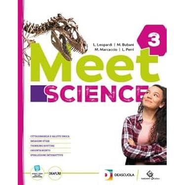 Kit Rebillo Con MEET SCIENCE EDIZIONE CURRICOLARE + EBOOK VOL. 2 &ndash; Libro Scolastico, Copertine E Accessori Per Studiare Con Stile