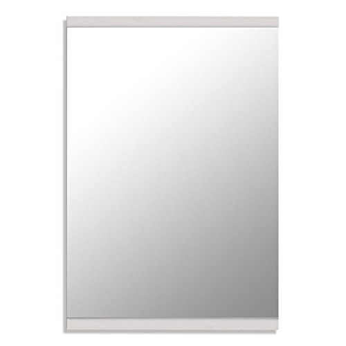 trendteam DY45101 Garderobenspiegel weiss, BxHxT 54 x 80 x 2.5 cm