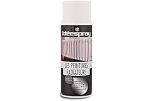 Sinto - Bombe Peinture Idéespray Les Peintures Radiateurs - Blanc Mat - Aérosol 400 ML