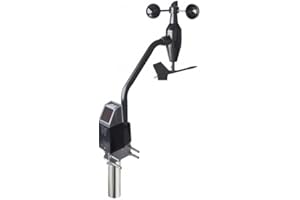 froggit DP300 Anémomètre solaire sans fil avec capteur de lumière UV