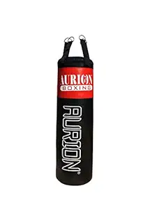 Aurion Strong Punching Bag unfilled for Boxing MMA Sparring Punching Training Kickboxing Muay Thai (60 inches Unfilled)