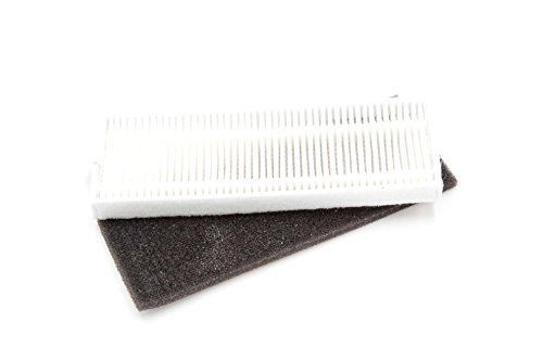 vhbw Ersatz Filter Set für Staubsauger, Saugroboter Ecovacs Deebot M81, M82, 81, 83, 85