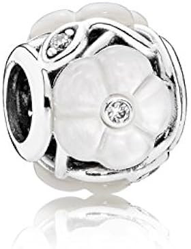 Pandora Charm  791894MOP Weiße Blüte