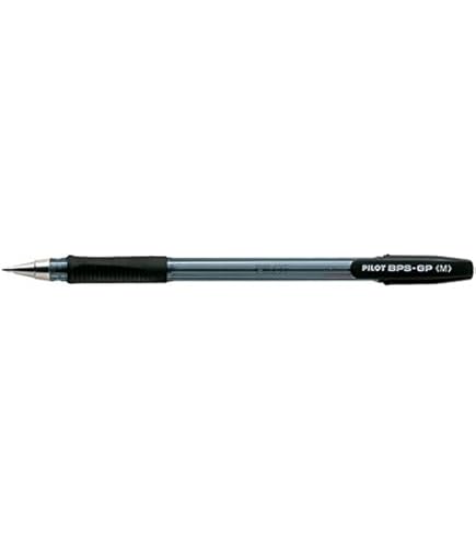 Penna A Sfera Pilot BPS Matic Nero - Punta 0.7mm | Scrittura Fluida, Design Trasparente - Foto 4