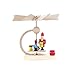Produktbild DREGENO Miniatur-Pyramide, Wärmespiel mit Weihnachtsmann und Kind, modern, von DREGENO SEIFFEN 7 cm – Original erzgebirgische Handarbeit