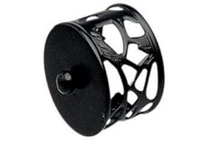 Jackson Woodturners Black Filigree End Caps - Pair 54mm Diameter